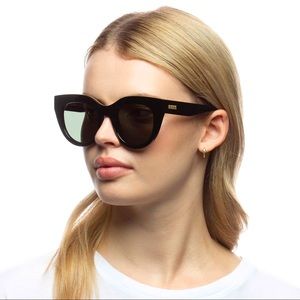 Le Specs Air Heart Sunglasses